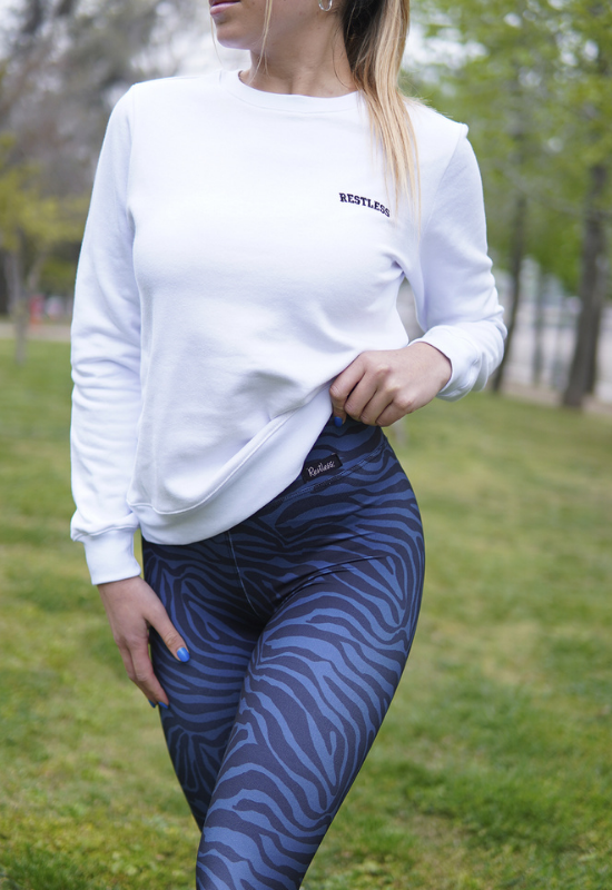 Poleron liso/franela Blanco