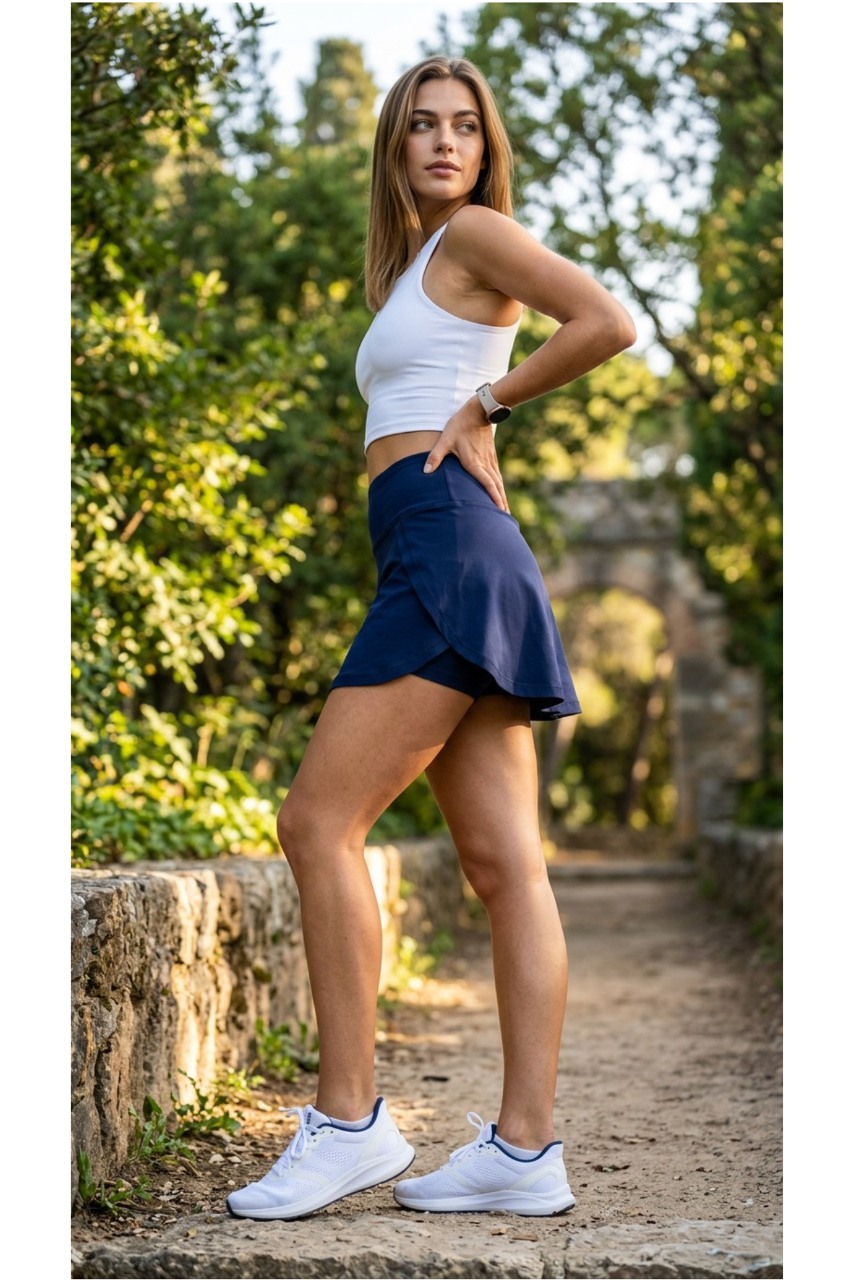 Falda Short Azul - Restless
