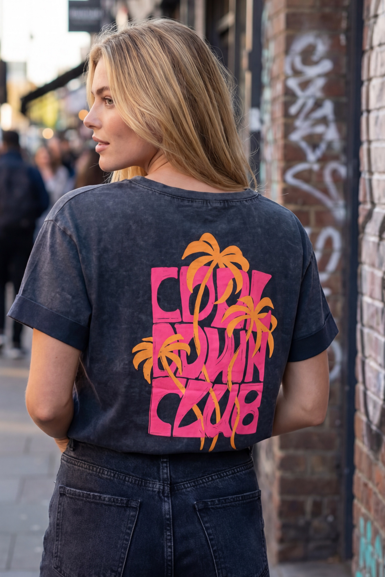 Polera Sunset Palm Club