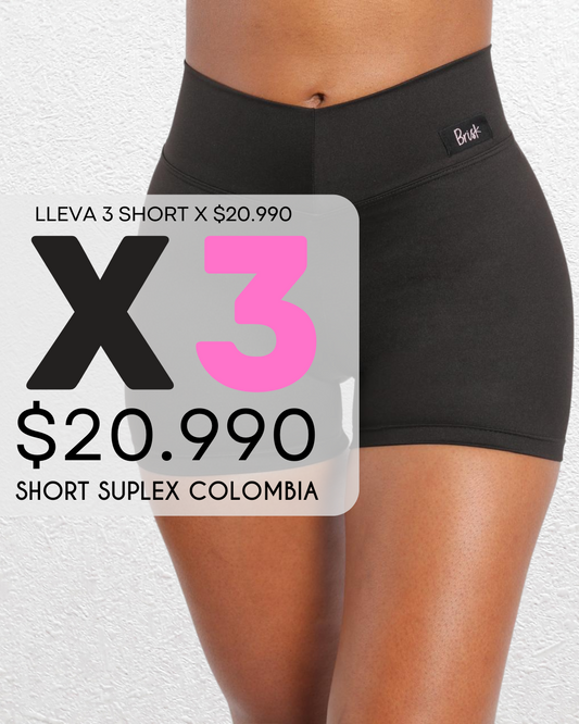 Short suplex 3x $20.990 Talla S (34/36)