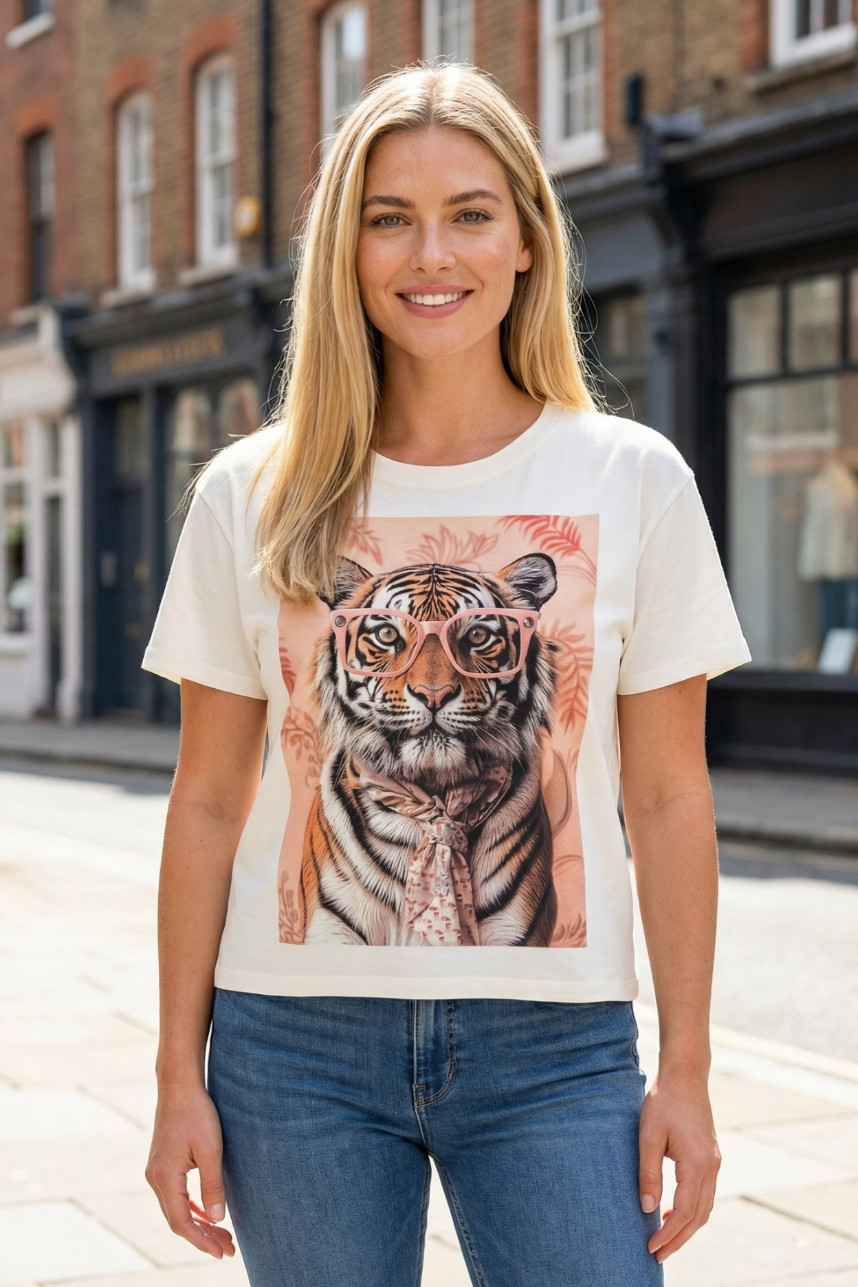 Polera Tiger Chic