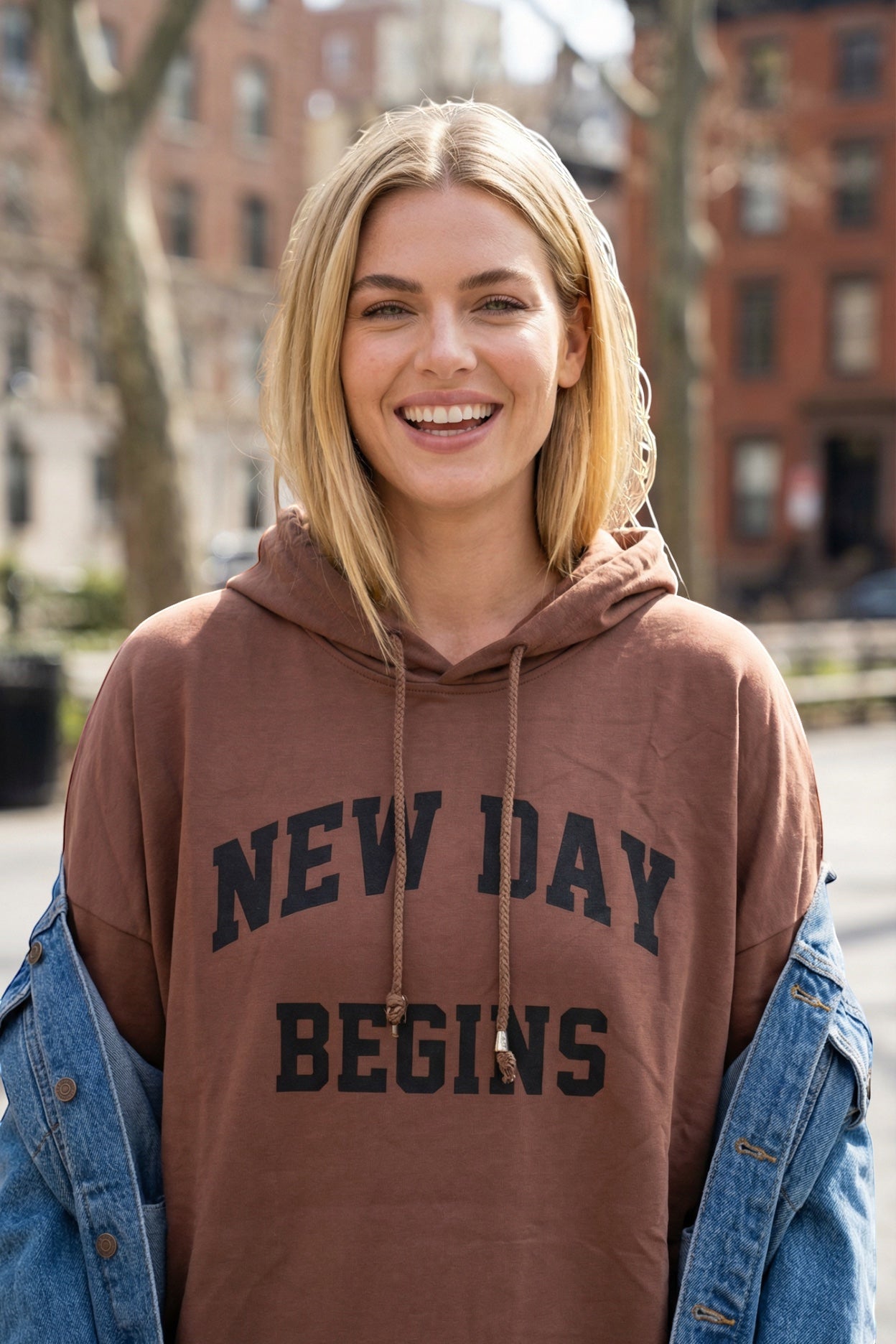 New Day Café – Polerón Oversize - Restless