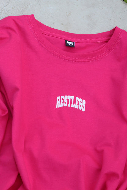 Polera Oversize Restless Fucsia