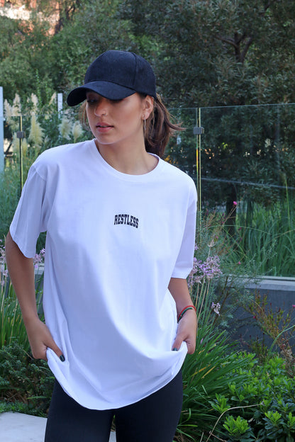 Polera Oversize Restless Blanca